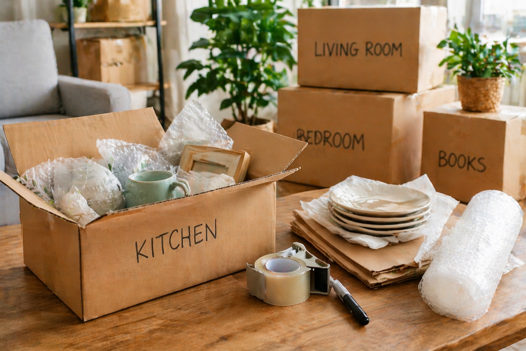 How to Pack for a Move: A Step-by-Step Guide