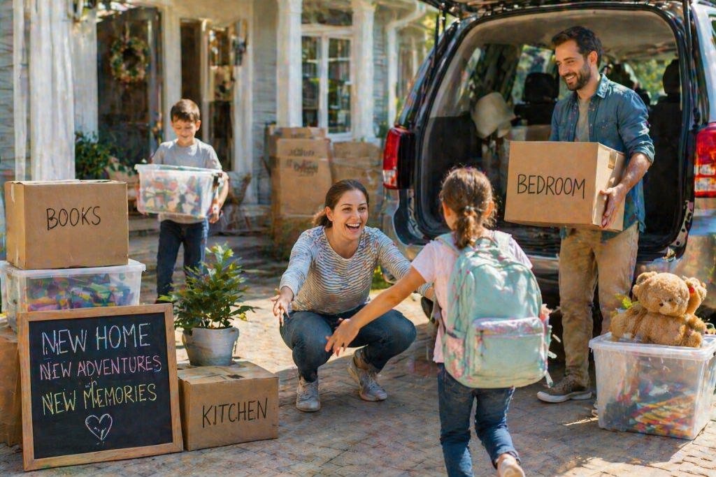 Moving Tips for Families: How to Make Your Family Move Easier